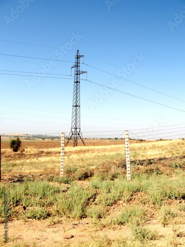 Mayskiy border between Uzbekistan and Kazakhstan September 2007