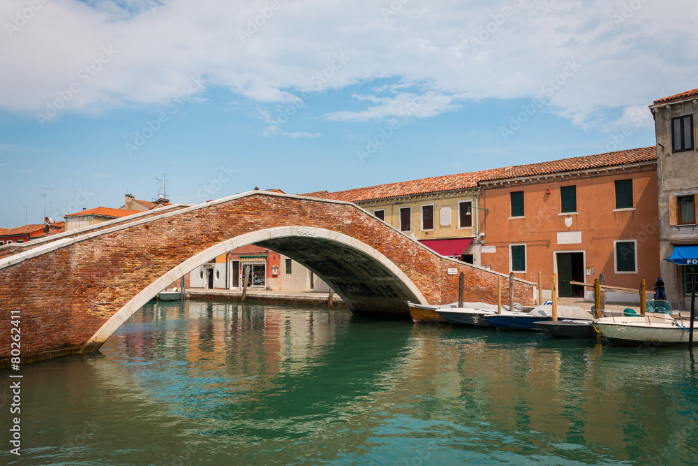 Venise Murano Pont San Donato Ponte S.Donato canal canale