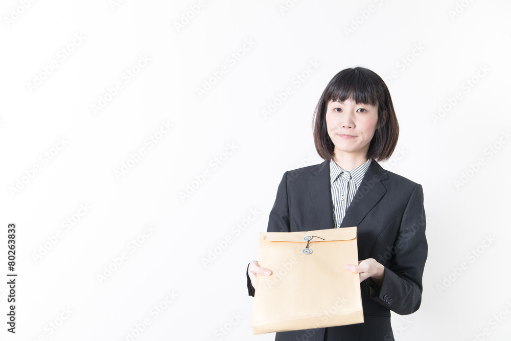 白バックOLポートレート 白バックOLポートレート