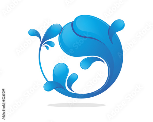 Water Splashing Circle