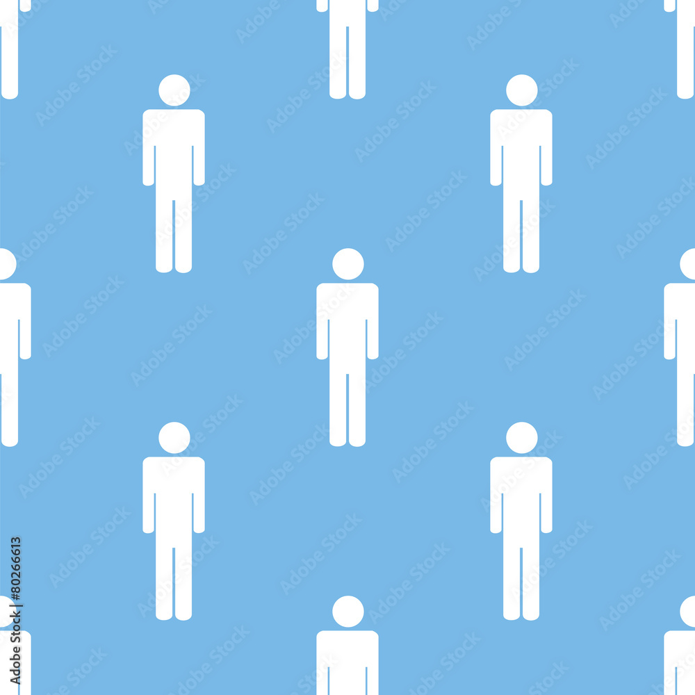 Man seamless pattern Man seamless pattern