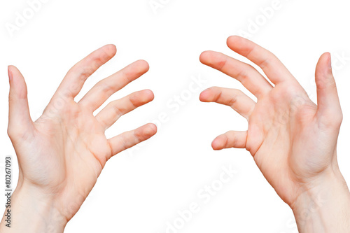 Hands from first person point of view