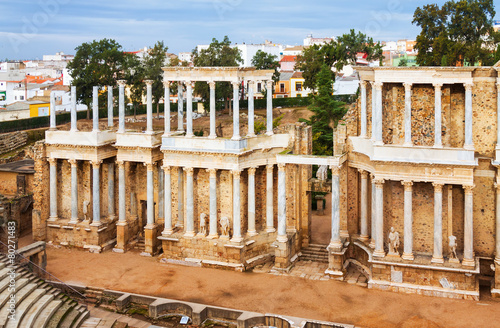 Roman Theatre at Merida. Spain