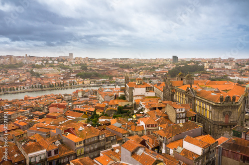 Beautiful view of Porto city, Portugal