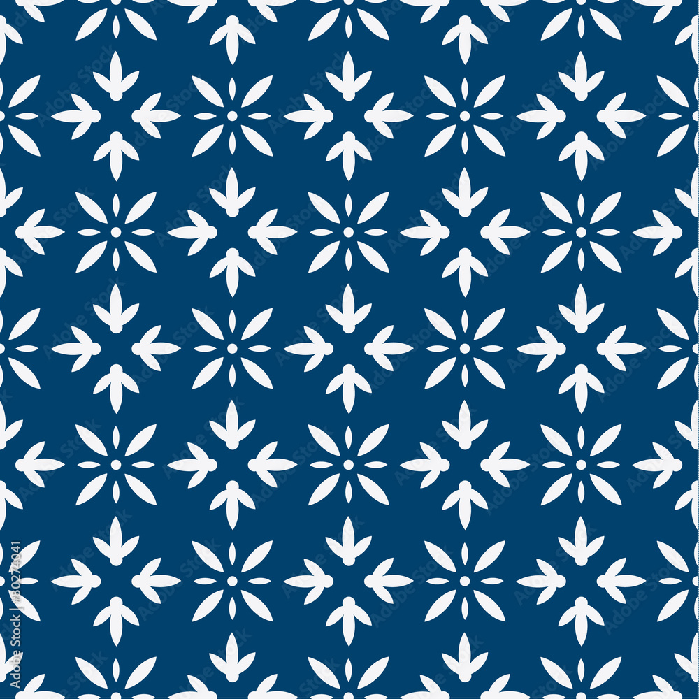 Blue and white delft pattern Blue and white delft pattern