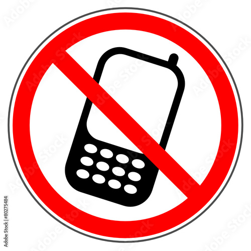 Handy Smartphone Verbot  #150322-02