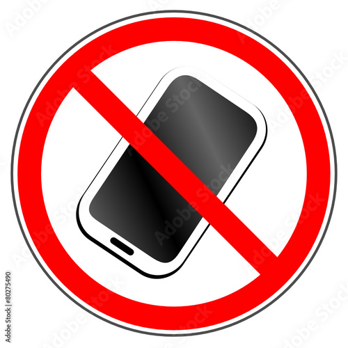 Handy Smartphone Verbot  #150322-04