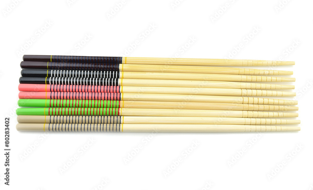 chopsticks on a white background chopsticks on a white background