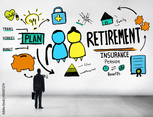 фотографія Businessman Retirement Qualification Occupation Concept