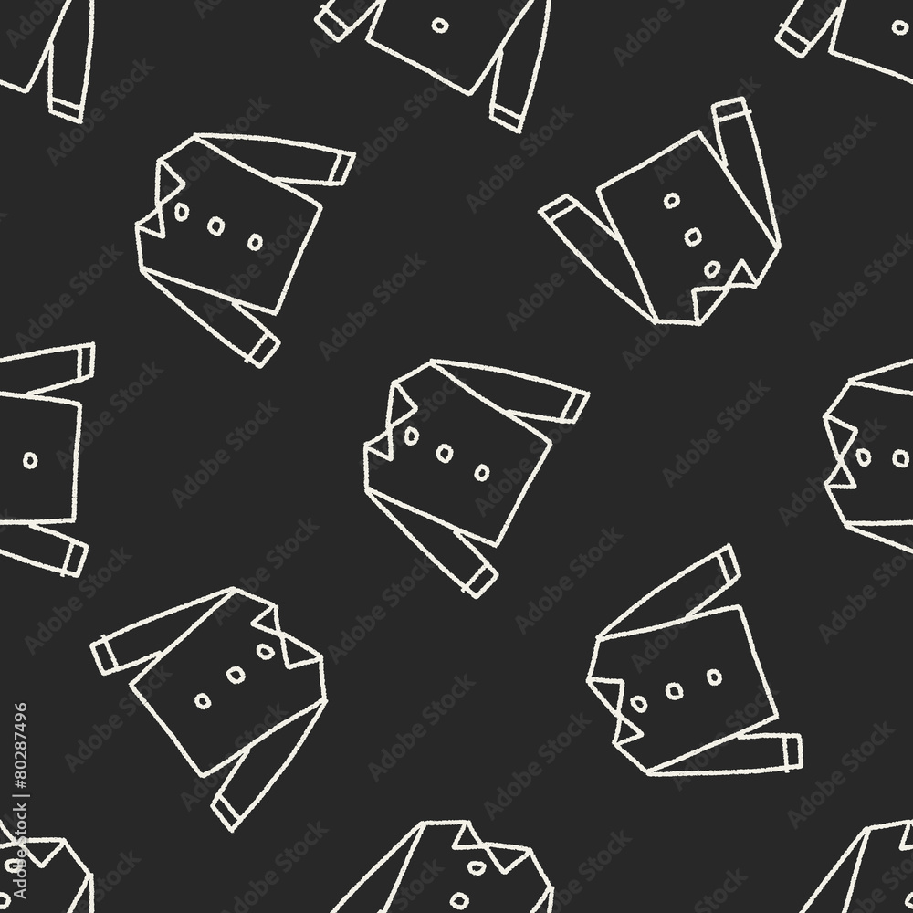 clothes doodle drawing seamless pattern background clothes doodle drawing seamless pattern background