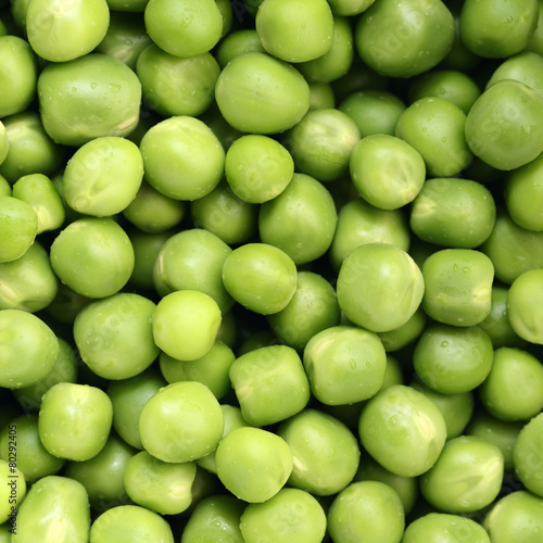 Canvas Print Fresh Green Peas