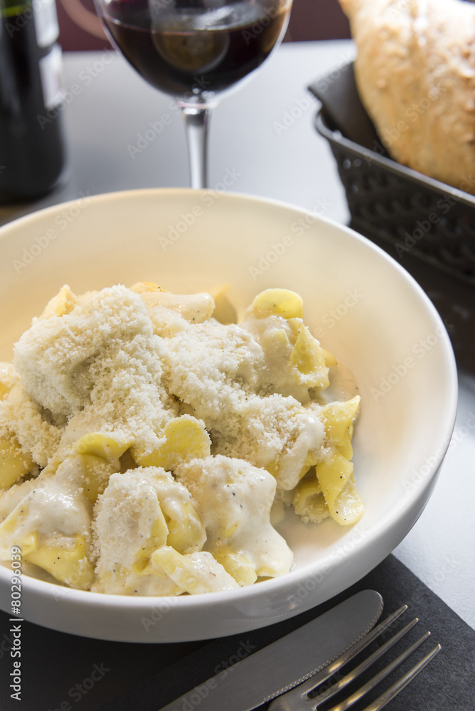 Fresh pear and cheese pasta Fresh pear and cheese pasta