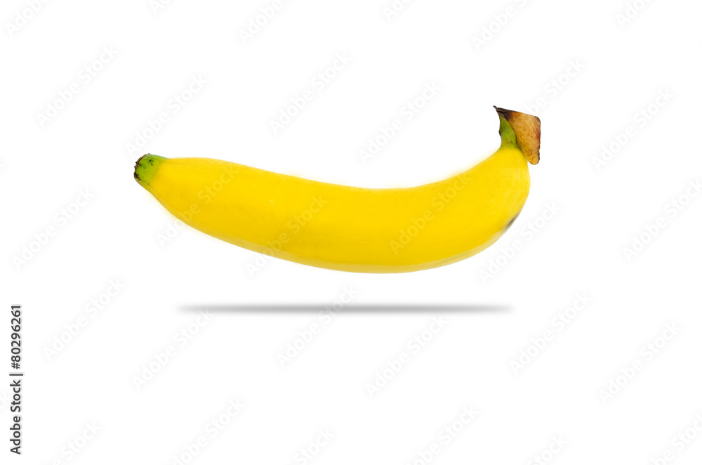 Banana isolated on white