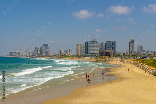 View of the sea in Tel Aviv © rogkoff