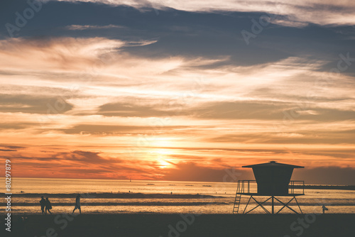 Scenic Beach Sunset © peterzayda