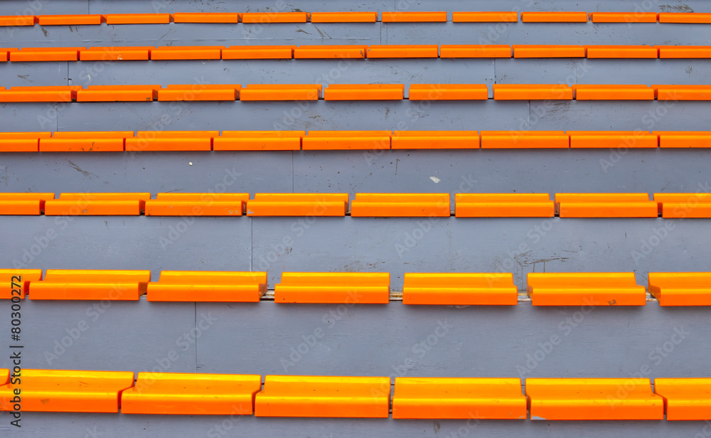 Fototapeta premium Empty Seats of old stadium.