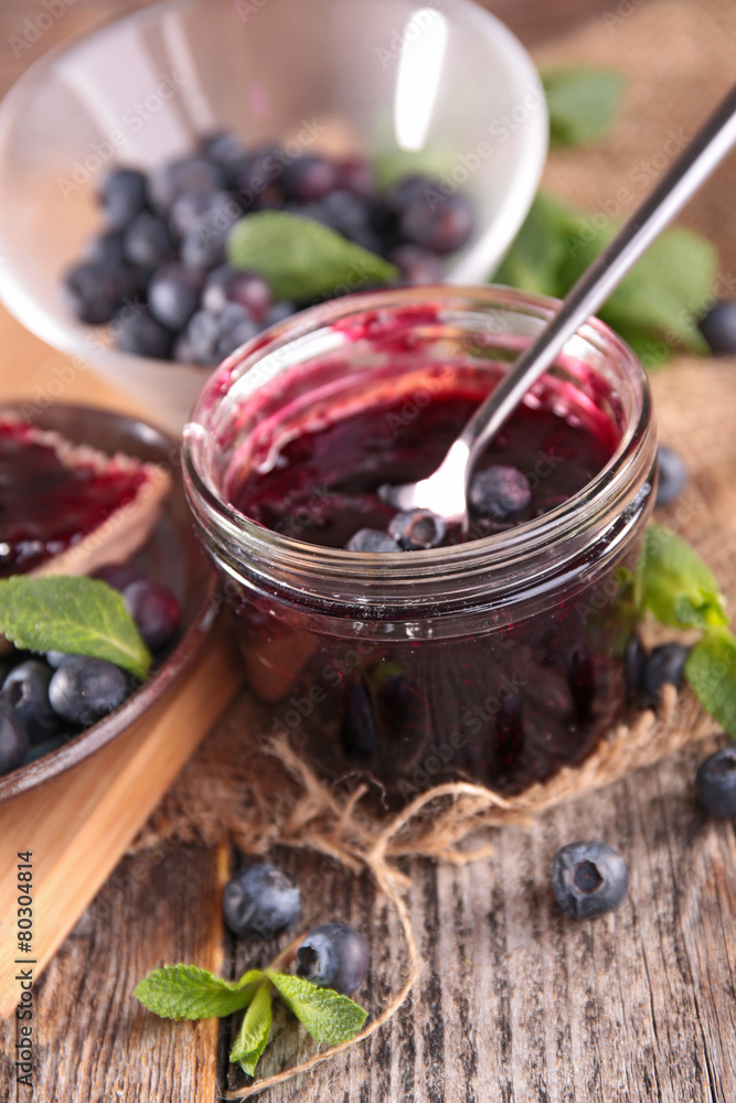 blueberry jam