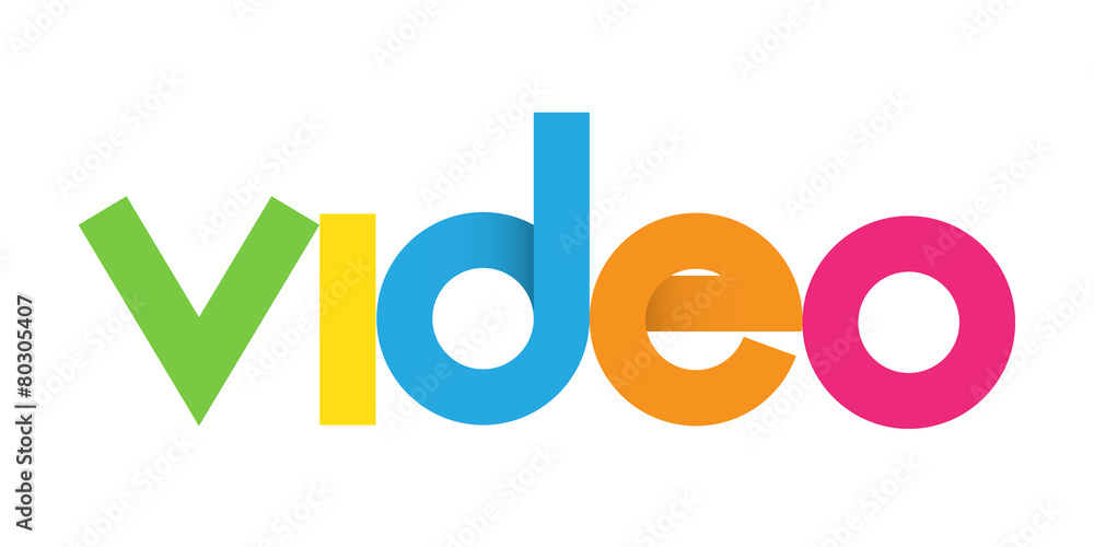 VIDEO Icon (watch view play button media player) VIDEO Icon (watch view play button media player)