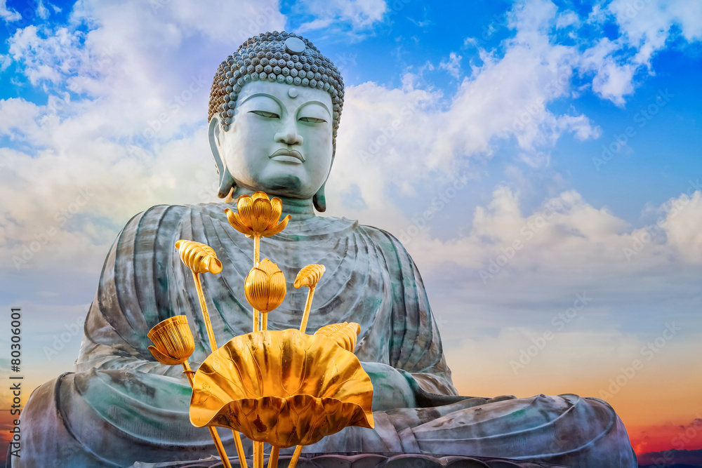 Naklejka premium Hyogo Daibutsu in Kobe, Japan