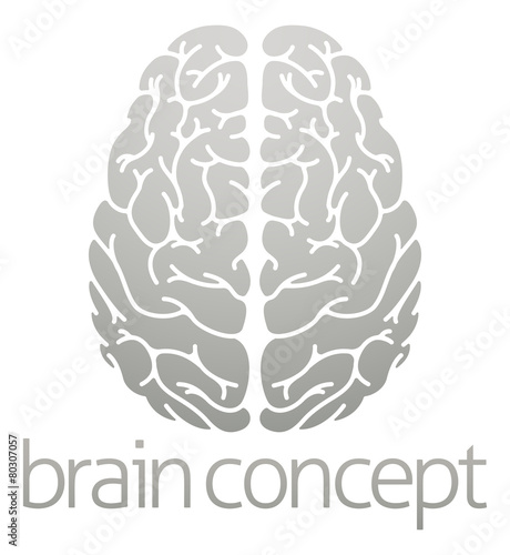 Hhuman brain concept