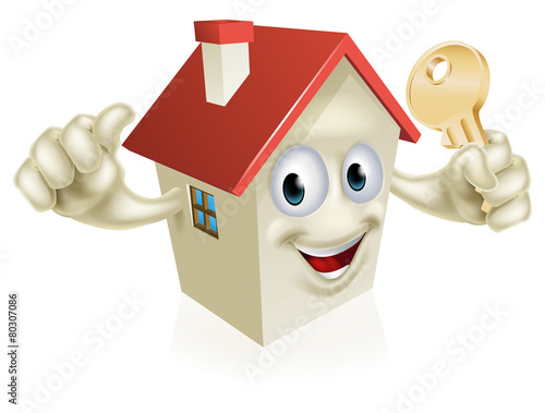 Thumbs up House with Key