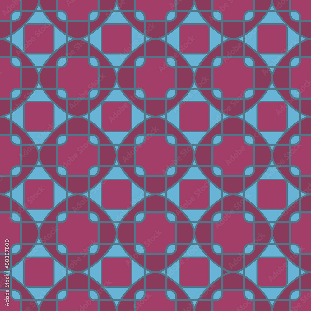 Abstract mosaic geometric pattern