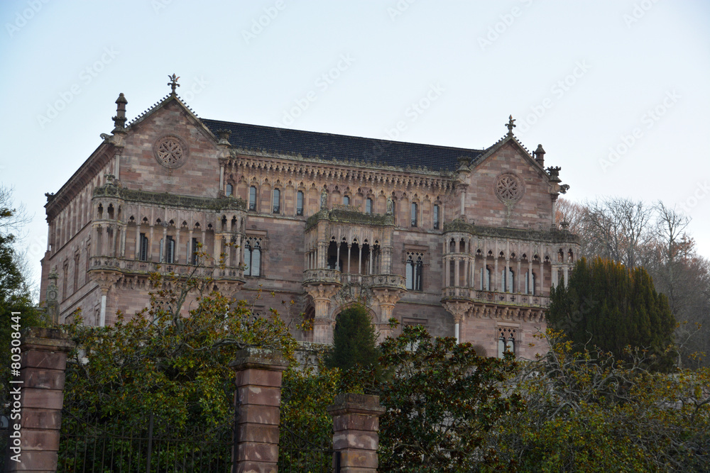 Palacio de Sobrellano en Comillas , Cantabria