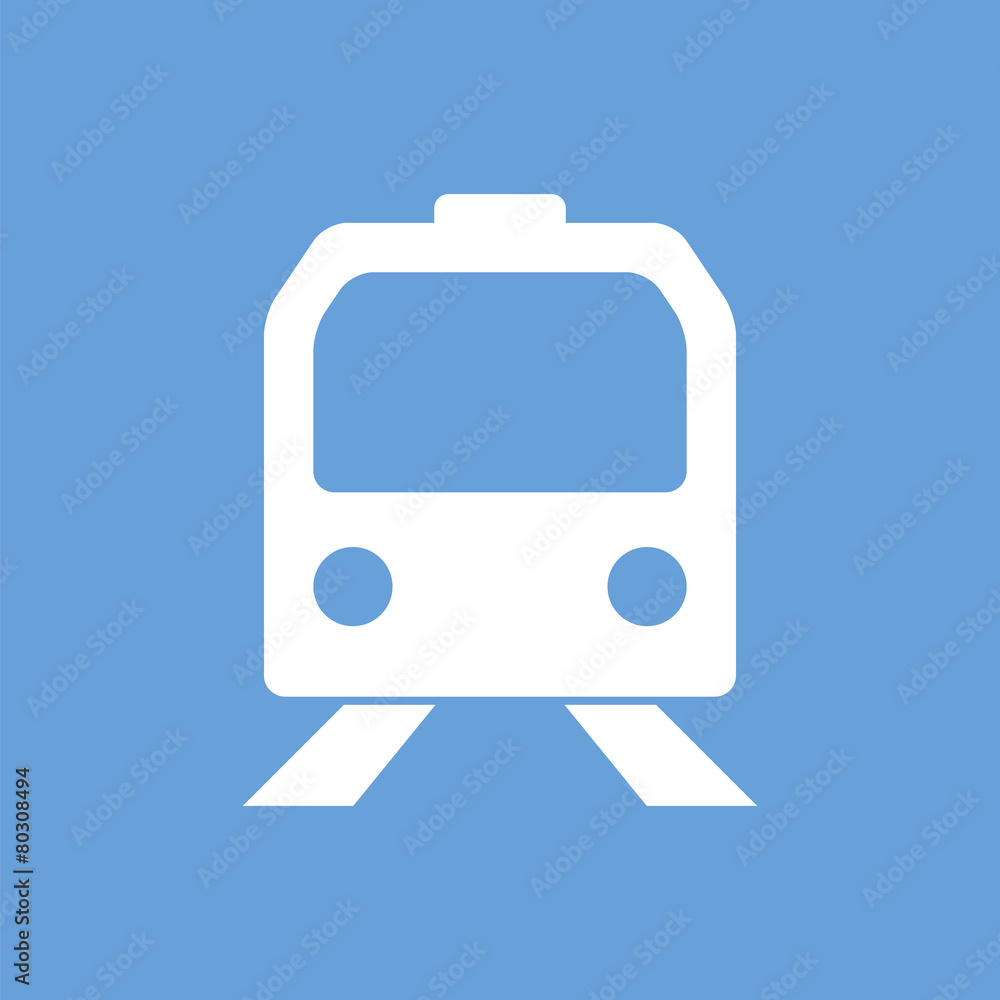 Train white icon Train white icon