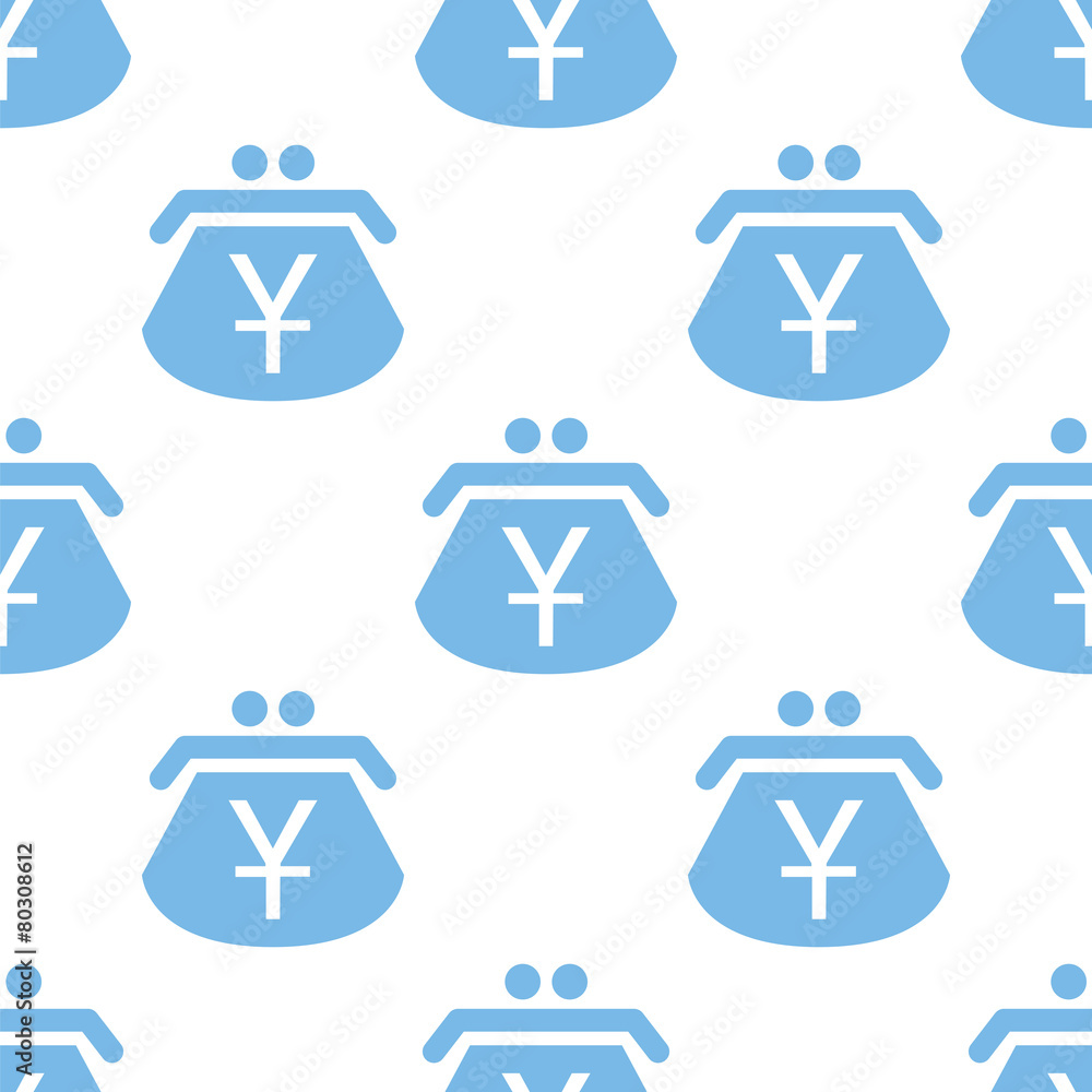 Yen purse seamless pattern Yen purse seamless pattern