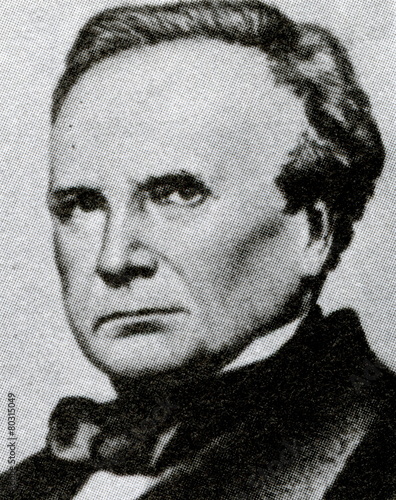 Obraz na płótnie Charles Babbage, father of the computer w salonie