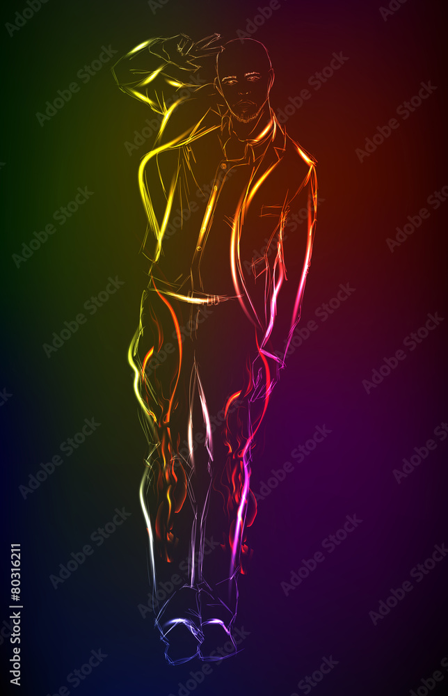 A light man A light man