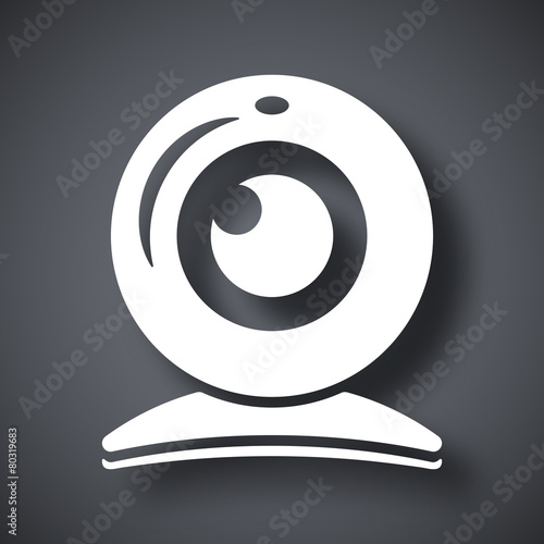 Vector webcam icon