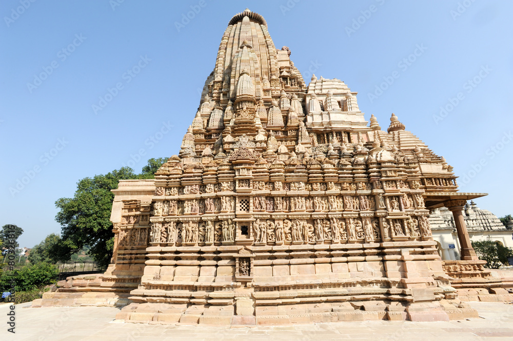 Temple of Khajuraho on India