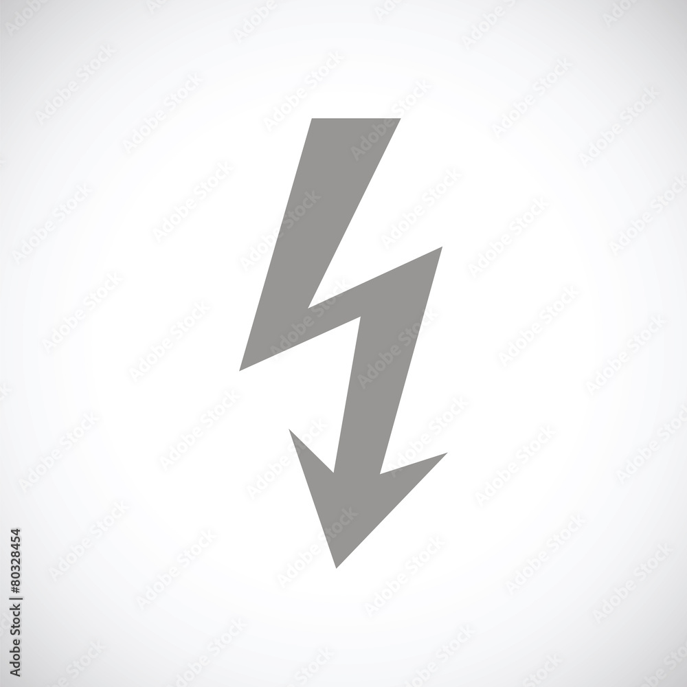 Lightning black icon Lightning black icon