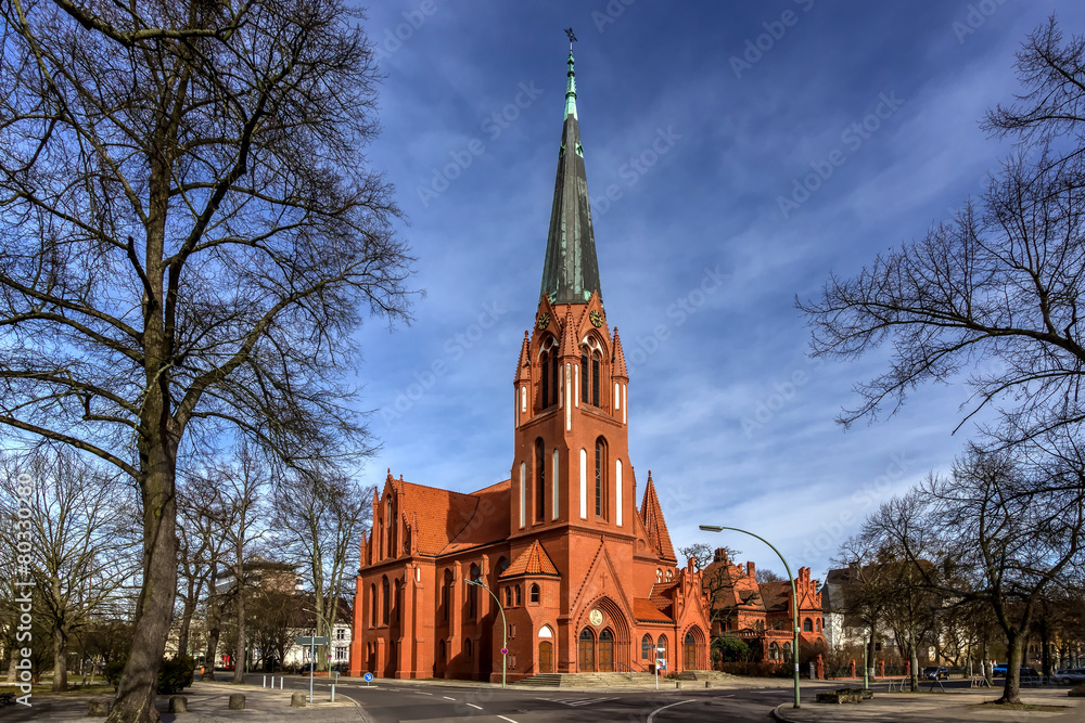 Fototapeta premium Paulus Kirche Berlin Zehlendorf