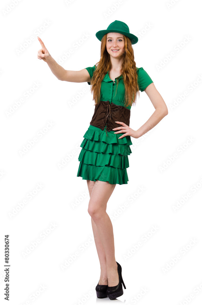 Woman in fashion clothing concept Woman in fashion clothing concept