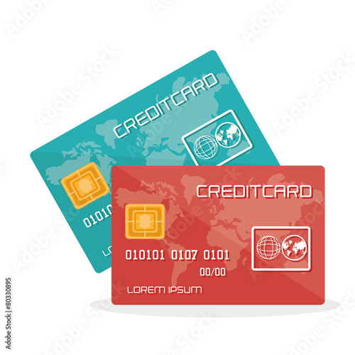 Credit Card Vector Design Illustration