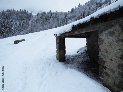 Wallpaper Mural Snow and mountain Torontodigital.ca