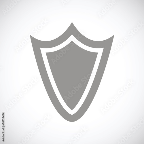 Shield black icon