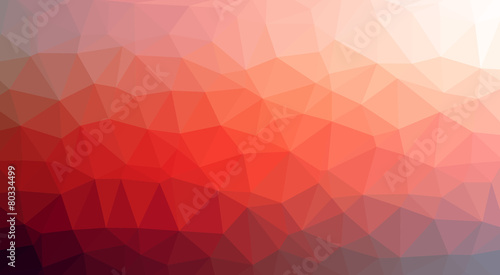 low poly Hintergrund rot