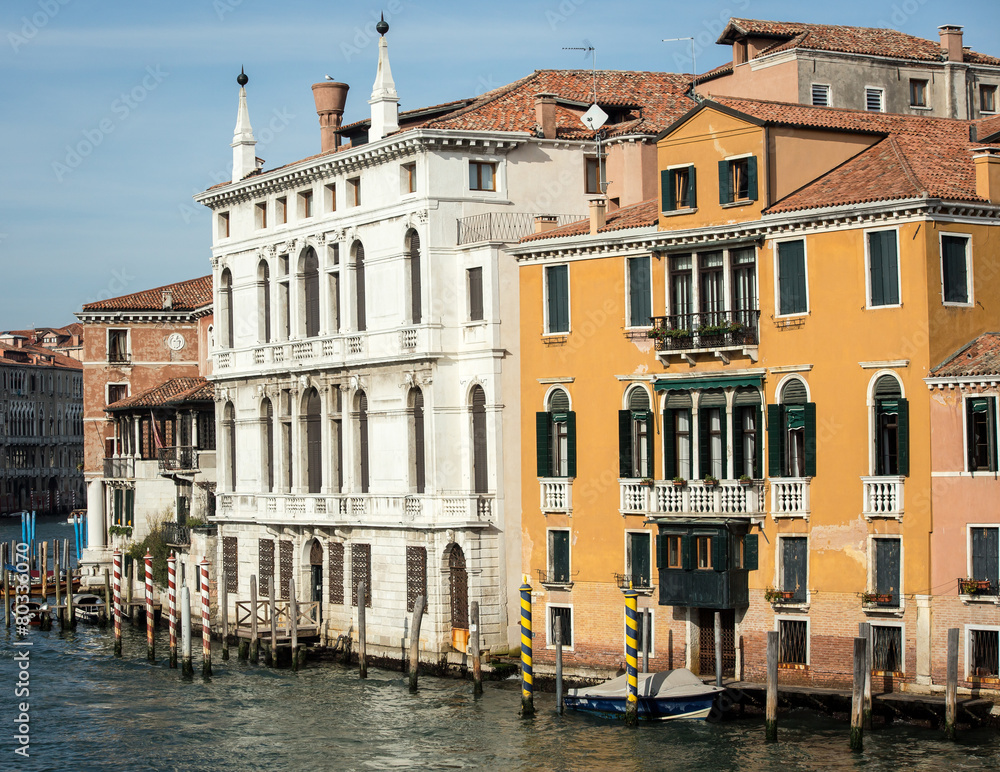 Naklejka premium venice buildings