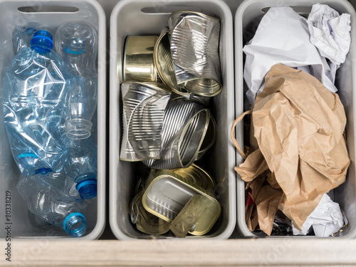 Εκτύπωση καμβά Household garbage segregation