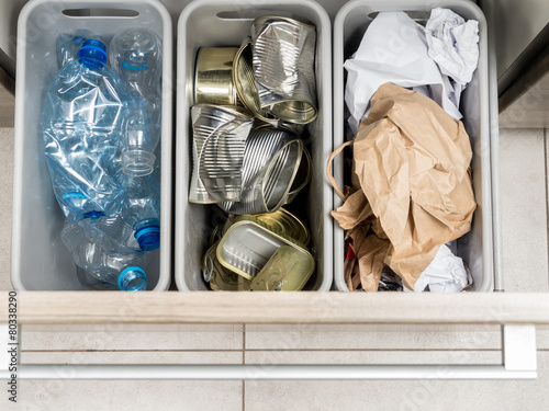 Photos Household garbage segregation