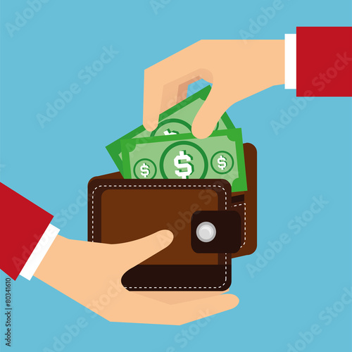Save Money Vector Design Illustration