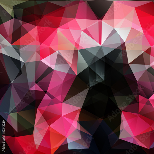 Modern abstract polygonal colorful background