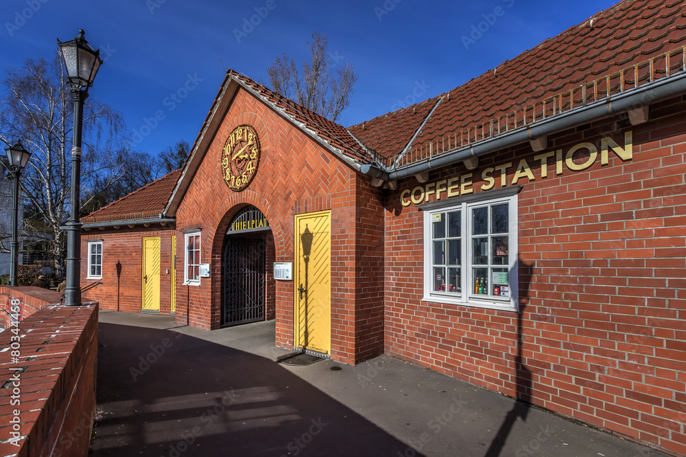 Fototapeta premium Thielplatz Berlin Dahlem