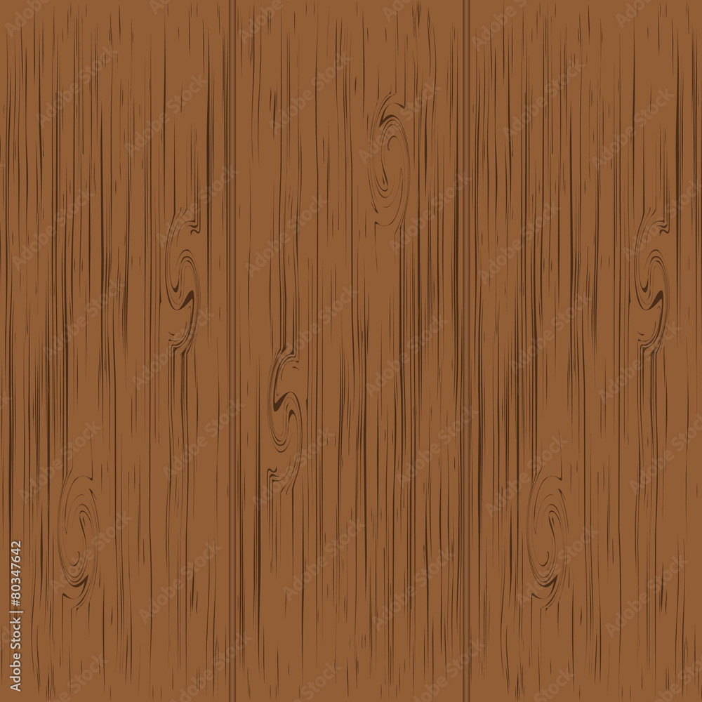 Brown wood texture, vector background Brown wood texture, vector background