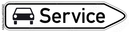 Service Schild  #150323-08