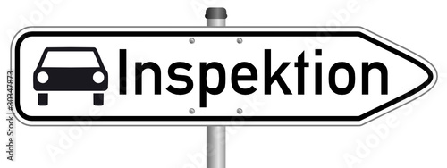 Inspektion Schild  #150323-05