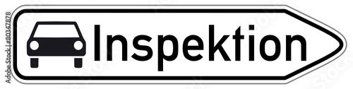 Inspektion Schild  #150323-06